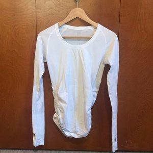Lululemon Run Swiftly LS w/ Ruched Sides